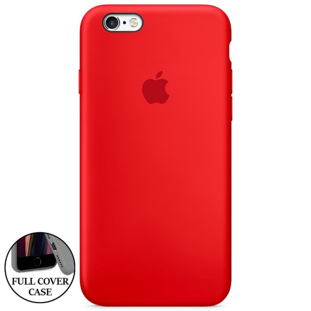 Силикон Original Round Case Apple iPhone 6 / 6s (05) Product RED