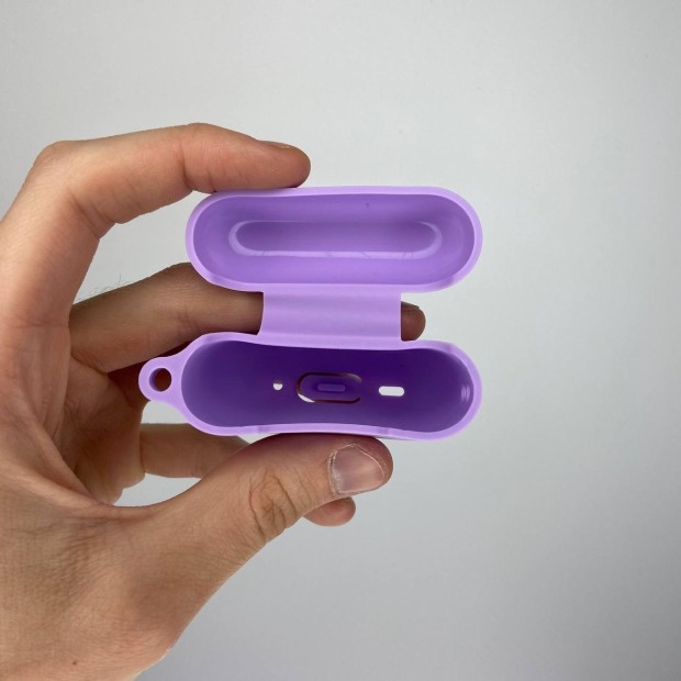 Чехол для наушников Full Silicone Case Apple AirPods Pro 2 (15) Lilac