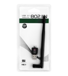 USB-адаптер Wi-Fi WF-2 (для тюнера T2, PC) (5370) (Чёрный)