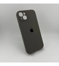 Силикон Original RoundCam Case Apple iPhone 15 Plus (19) Dark Grey