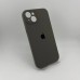 Силикон Original RoundCam Case Apple iPhone 15 Plus (19) Dark Grey