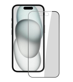 Защитное стекло 5D Lite для Apple iPhone 15 Black