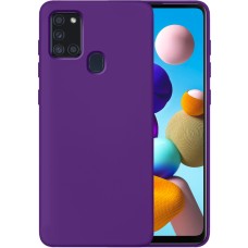 Cиликон Original 360 Case Samsung Galaxy A21S (Фиолетовый)