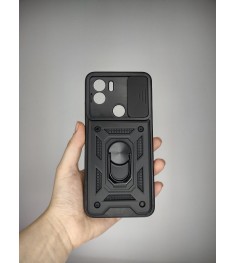 Бронь-чехол Ring Serge Armor ShutCam Case Xiaomi Redmi A1+ / Poco C50 / A2+ (Чёр..