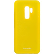 Силиконовый чехол Molan Shining Samsung S9 Plus (Жёлтый)
