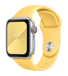 Ремешок Apple Watch Silicone 42 / 44 / 49mm (13) Yellow