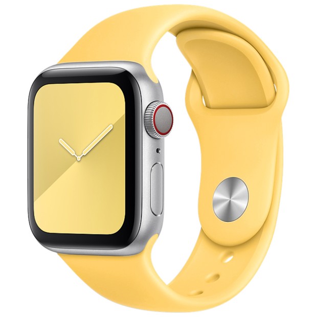 Ремешок Apple Watch Silicone 42 / 44mm (13) Yellow