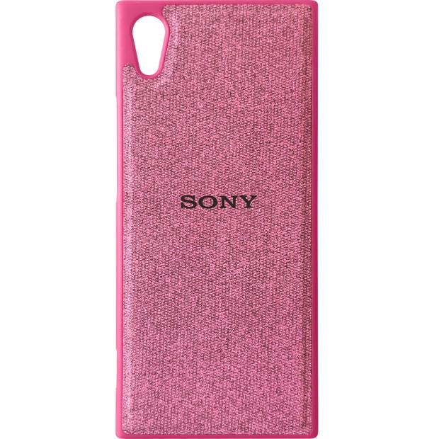 Силікон Textile Sony Xperia XA One / XA1 (Рожевий)