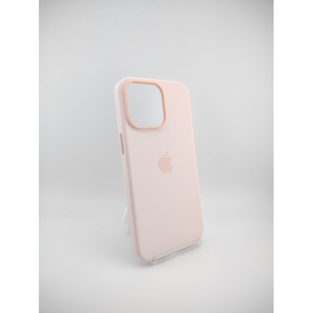 Чехол Silicone Case with MagSafe Apple iPhone 15 Pro Max (Light Pink)