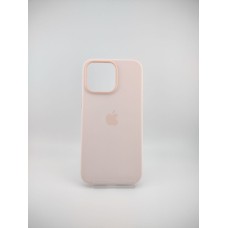 Чехол Silicone Case with MagSafe Apple iPhone 15 Pro Max (Light Pink)