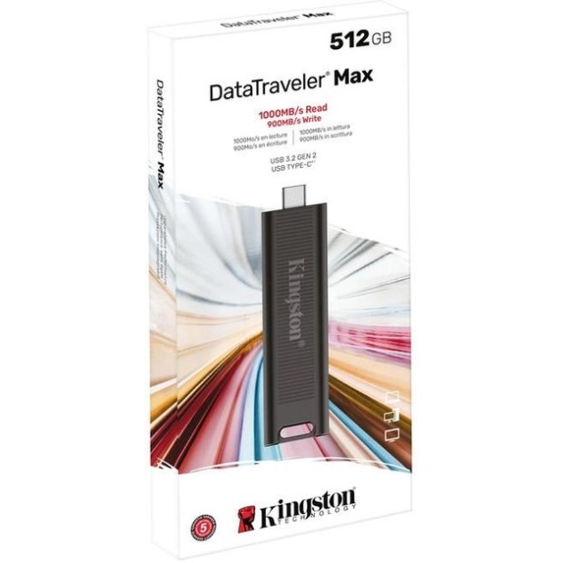 USB 3.2 флеш-накопитель Kingston DataTraveler Max Gen2 512Gb