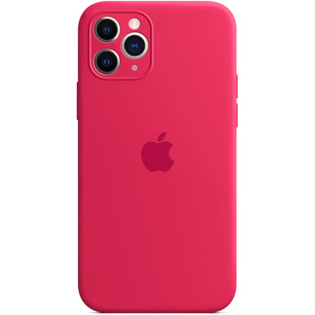 Силикон Original RoundCam Case Apple iPhone 11 Pro (04) Rose Red