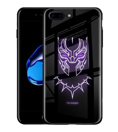 Накладка Luminous Glass Case Apple iPhone 7 Plus / 8 Plus (Black Panther)
