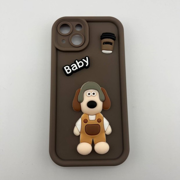 Чехол Pretty Things Case Apple iPhone 13 (Brown/Baby)