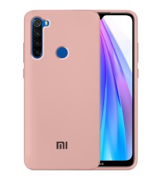 Силикон Original 360 Case Logo Xiaomi Redmi Note 8T (Бежевый)