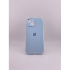 Силикон Original RoundCam Case Apple iPhone 15 (53) Sky Blue