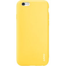 Силиконовый чехол iNavi Color Apple iPhone 6 / 6s (желтый)