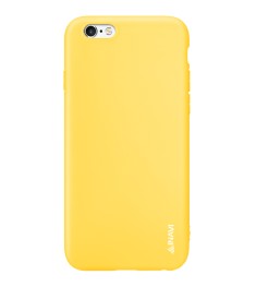 Силиконовый чехол iNavi Color Apple iPhone 6 / 6s (желтый)