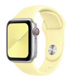 Ремешок Apple Watch Silicone 38 / 40mm (51) Mellow Yellow