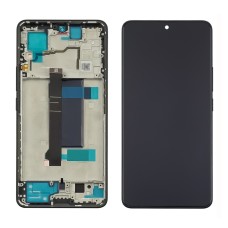 Дисплей для Xiaomi Redmi Note 13 Pro (5G) с чёрным тачскрином и чёрной корпусной рамкой OLED
