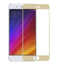 Защитное стекло 3D Xiaomi Mi5s Gold