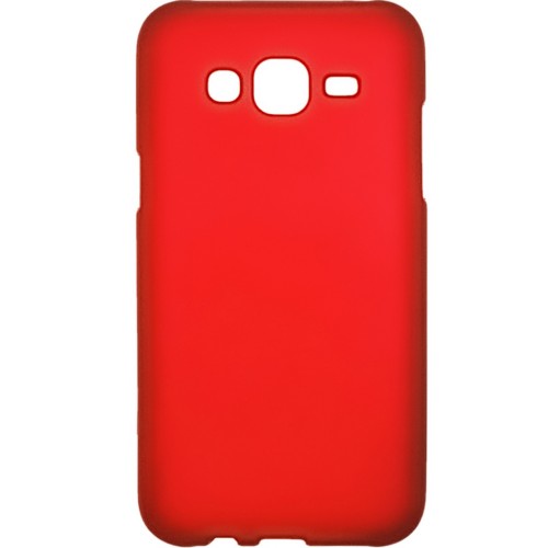 Силиконовый чехол Buenos Samsung J1 (2016) J120 (красный)