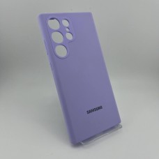 Чехол Silicone Case Samsung Galaxy S23 Ultra (Фиалковый)