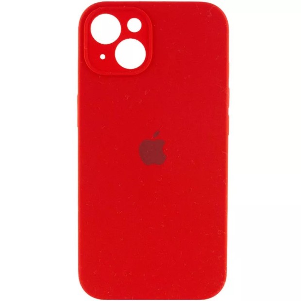 Силикон Original RoundCam Case Apple iPhone 14 Plus (54) Carmine