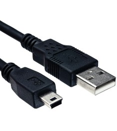 USB-кабель USB - MiniUSB (1m) AAA-класс (Чёрный)