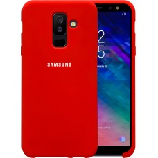 Силикон Original Case HQ Samsung Galaxy A6 Plus (2018) A605 (Красный)