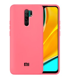 Силикон Original 360 Case Logo Xiaomi Redmi 9 (Клубничный)