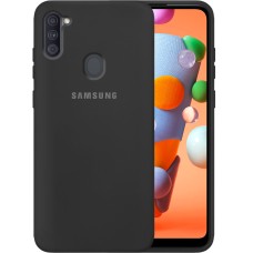 Силикон Original Case Samsung Galaxy A11 (2020) (Чёрный)