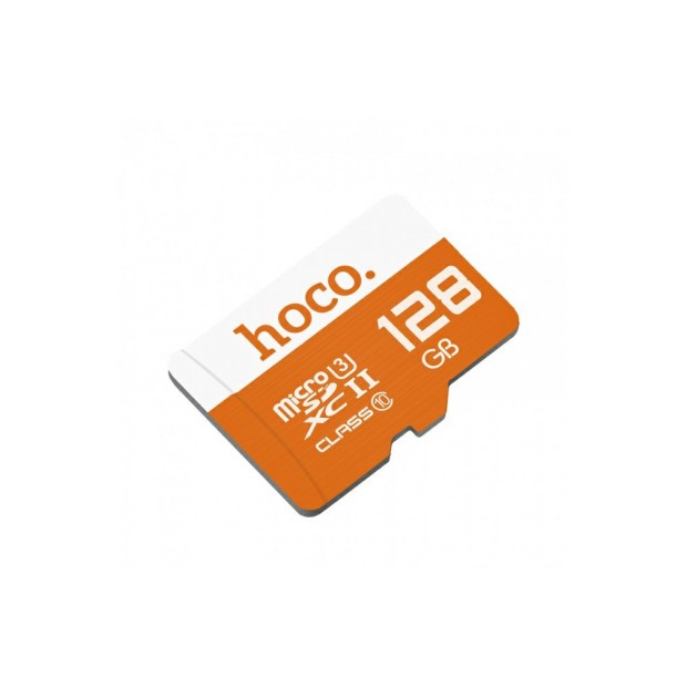 Карта памяти Hoco MicroSDHC 128Gb (оранжевый)