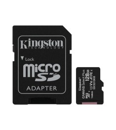 Карта памяти Kingston Canvas Select Plus MicroSDXC 128Gb (UHS-3) (Class 10) + SD..