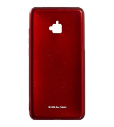 Силиконовый чехол Molan Shining Huawei Y6 Pro (Красный)