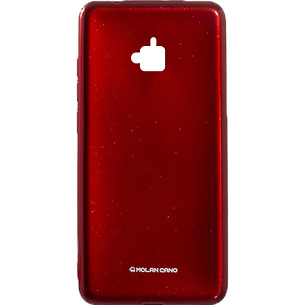 Силиконовый чехол Molan Shining Huawei Y6 Pro (Красный)
