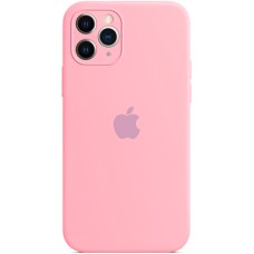 Силикон Original RoundCam Case Apple iPhone 11 Pro Max (36) Candy Pink