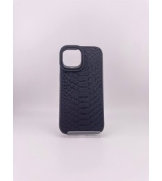 Чехол Kajsa Snake Pattern iPhone 15 (Black)