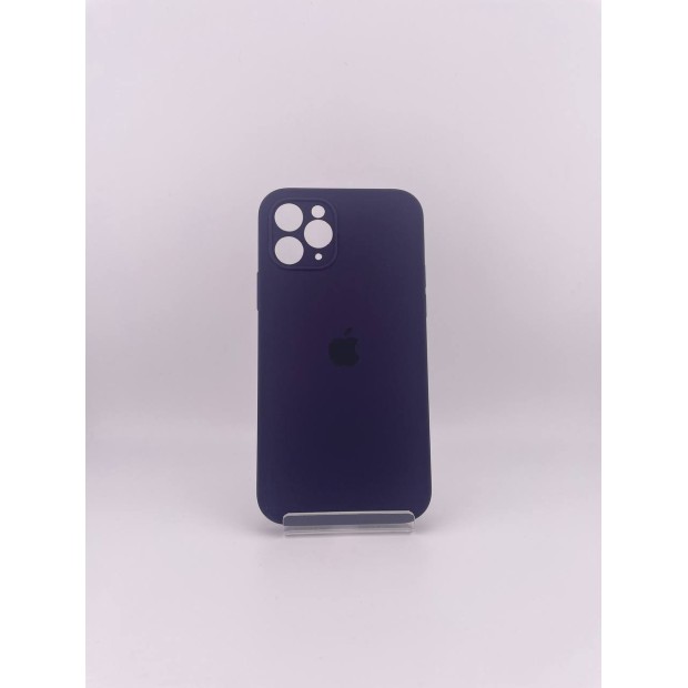 Силикон Original Square RoundCam Case Apple iPhone 11 Pro (72) Eggplant