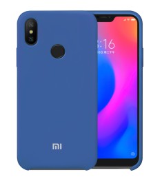 Силикон Original Case Xiaomi Redmi 6 Pro / Mi A2 Lite (Кобальт)