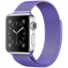 Ремешок Milanese Loop Apple Watch 38 / 40 / 41 / SE (Light Purple)