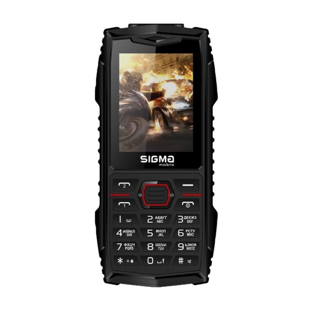 Мобильный телефон Sigma X-treme AZ68 Dual Sim (Black / Red)