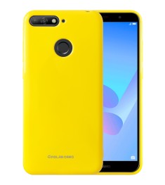 Силикон Molan Shining Huawei Y6 Prime (2018) (Жёлтый)