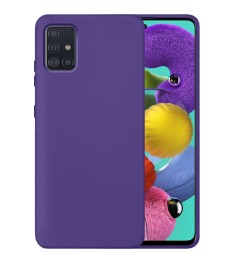 Силикон Original 360 Case Samsung Galaxy A51 (2020) (Фиолетовый)