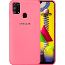 Силикон Original Case Samsung Galaxy M31 (2020) (Клубничный)