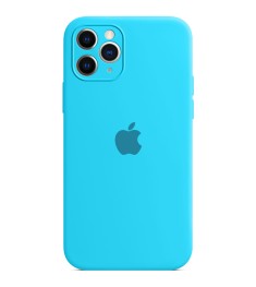 Силикон Original RoundCam Case Apple iPhone 11 Pro Max (20) Blue