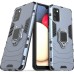 Бронь-чохол Ring Armor Case Samsung Galaxy A02S (2020) (Пилова бірюза)