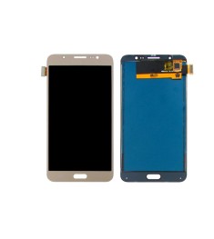 Дисплей для Samsung J710 Galaxy J7 (2016) с золотистым тачскрином, с регулируемо..