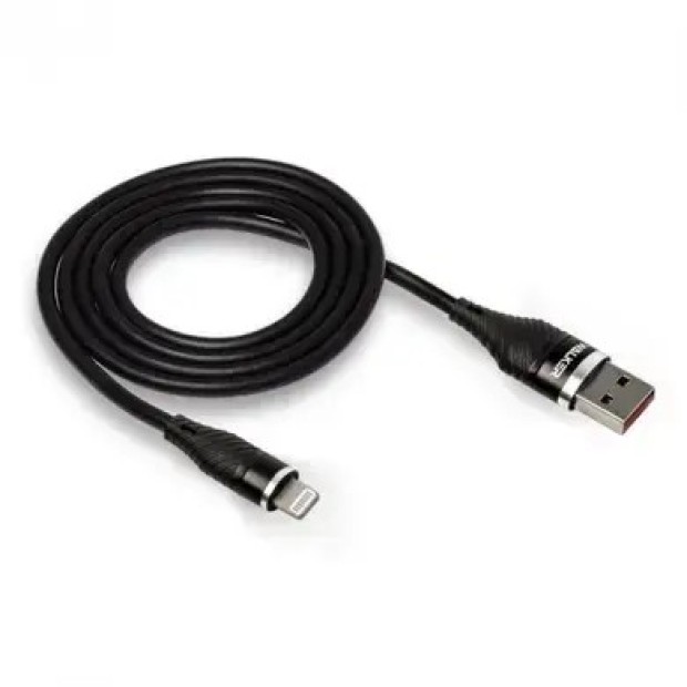 USB-кабель Walker C735 (1m) (Lightning) (Чёрный)