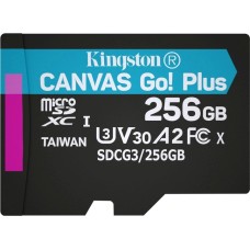 Карта памяти Kingston Canvas Go! Plus SDXC 256Gb (UHS-1) (Class 10)